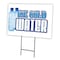 Signmission Ice Cold Water Yard Sign & Stake outdoor plastic coroplast window, C-1824-DS-Ice Cold Water C-1824-DS-Ice Cold Water - alternate 1